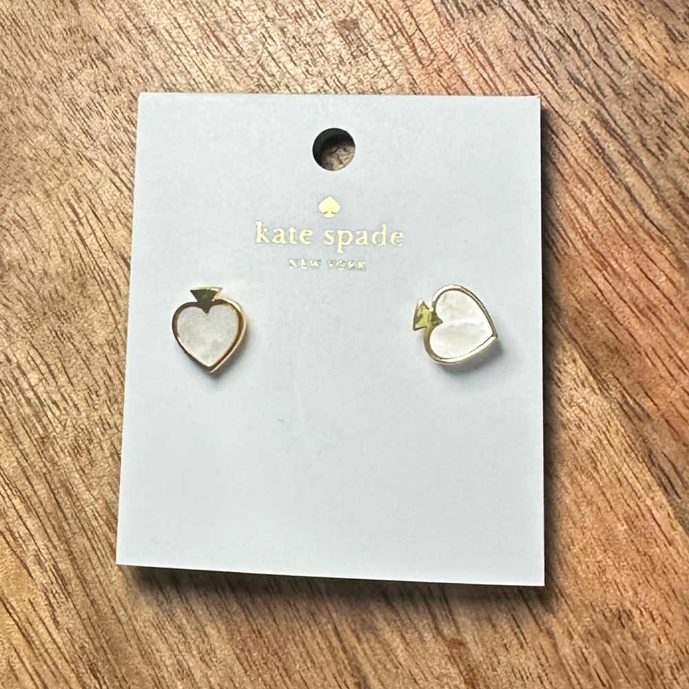 Kate Spade signature spade earrings